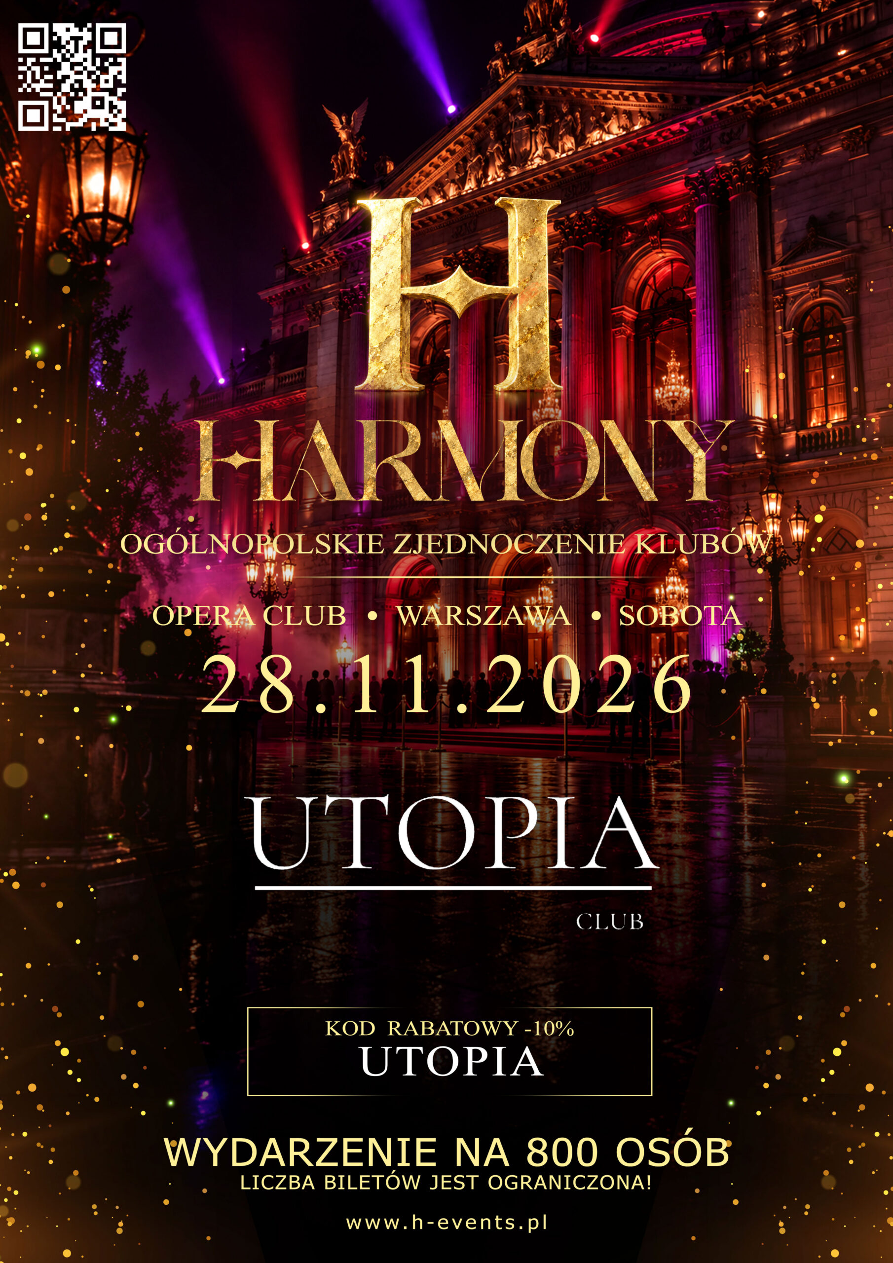 Sobota – HARMONY EVENT · ZJEDNOCZENIE KLUBÓW